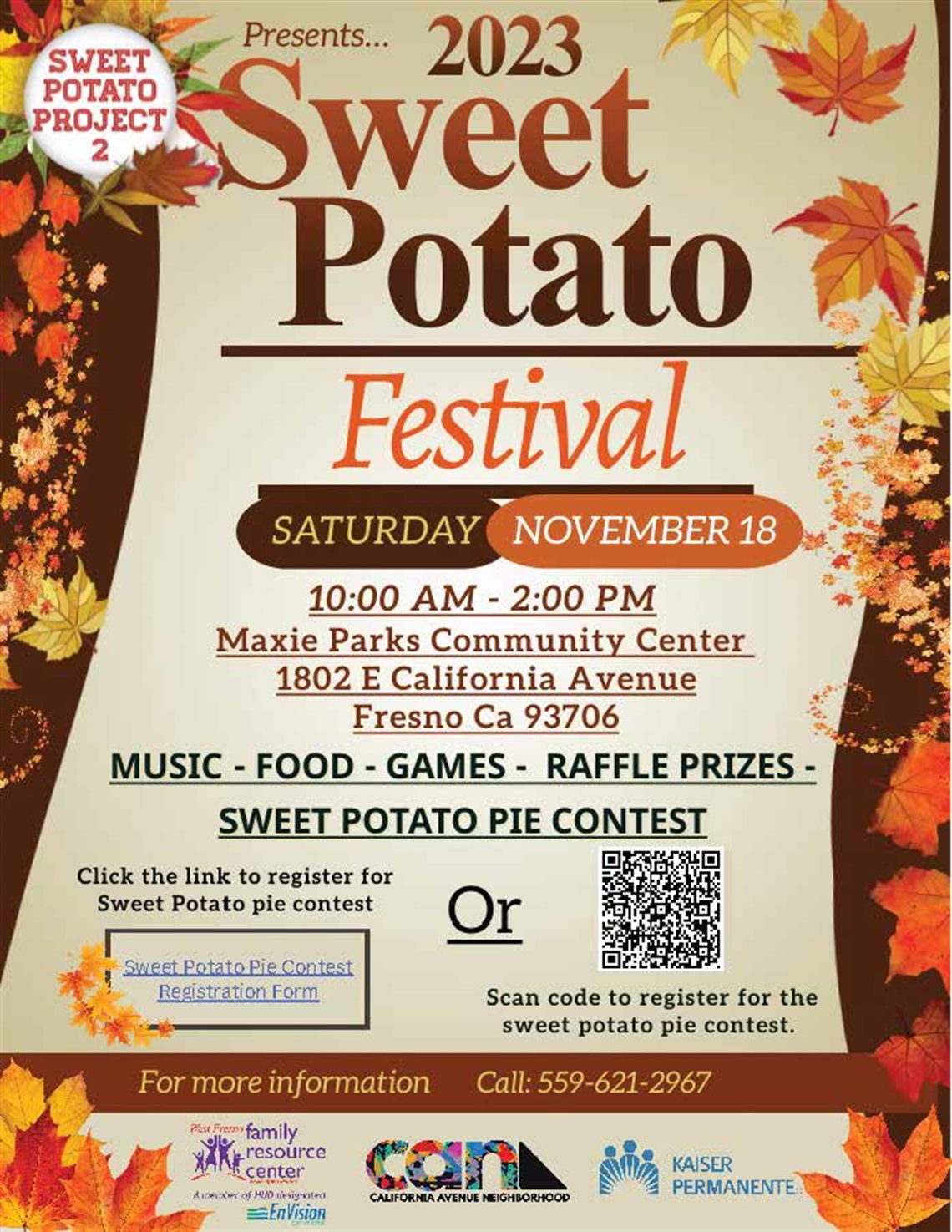 Sweet Potato Festival 2023 County of Fresno